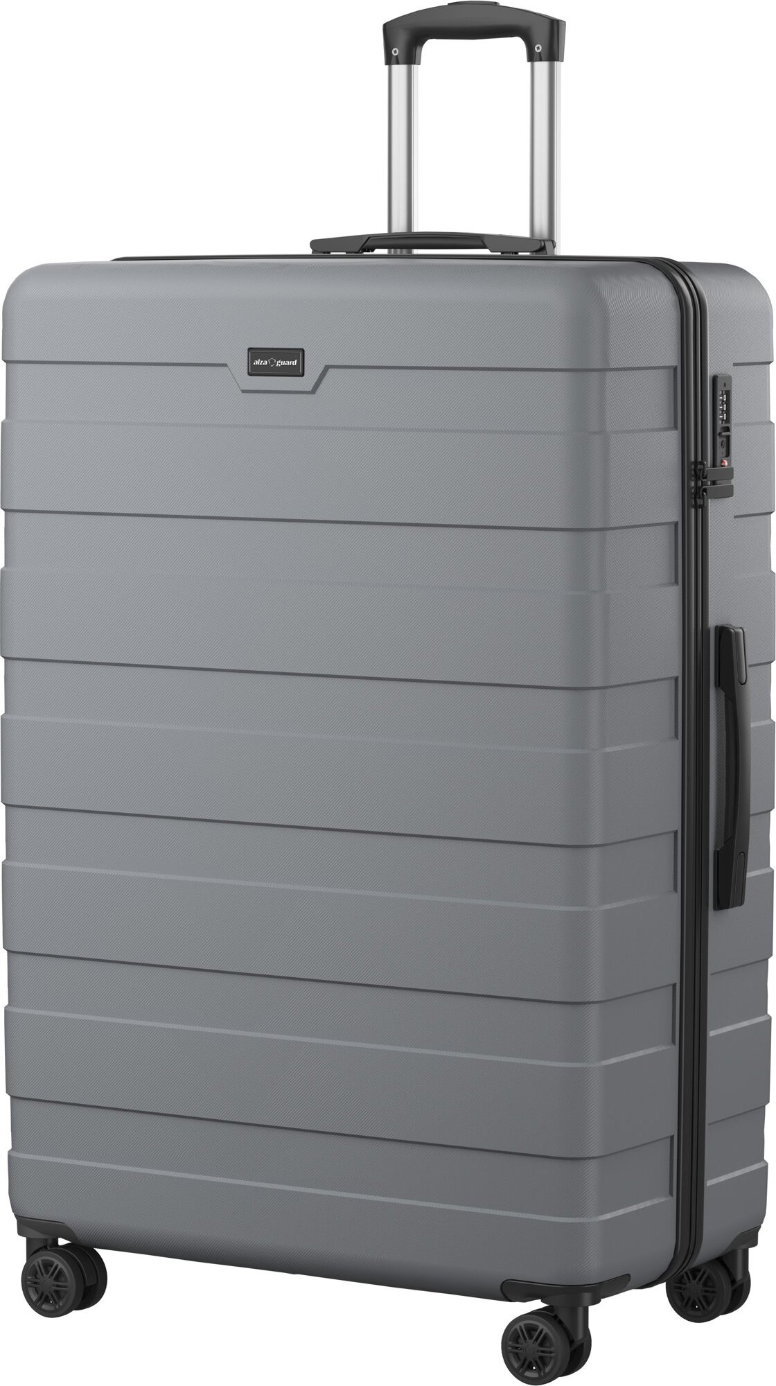 AlzaGuard Traveler Suitcase, veľkosť XL – sivý