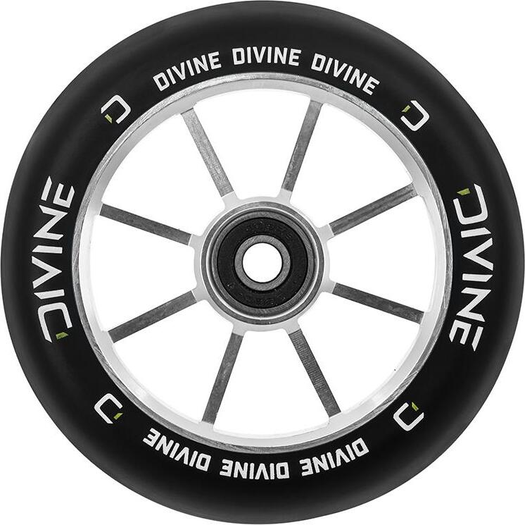 Divine Koliesko Divine Spoked 110 mm strieborné