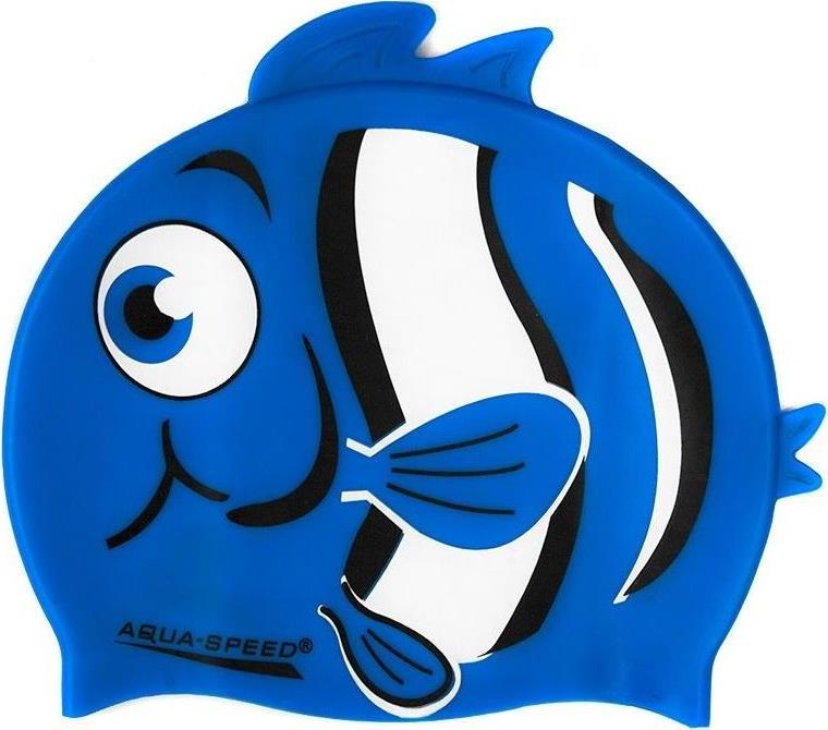 Aqua-Speed Detská plavecká čiapka Nemo modrá