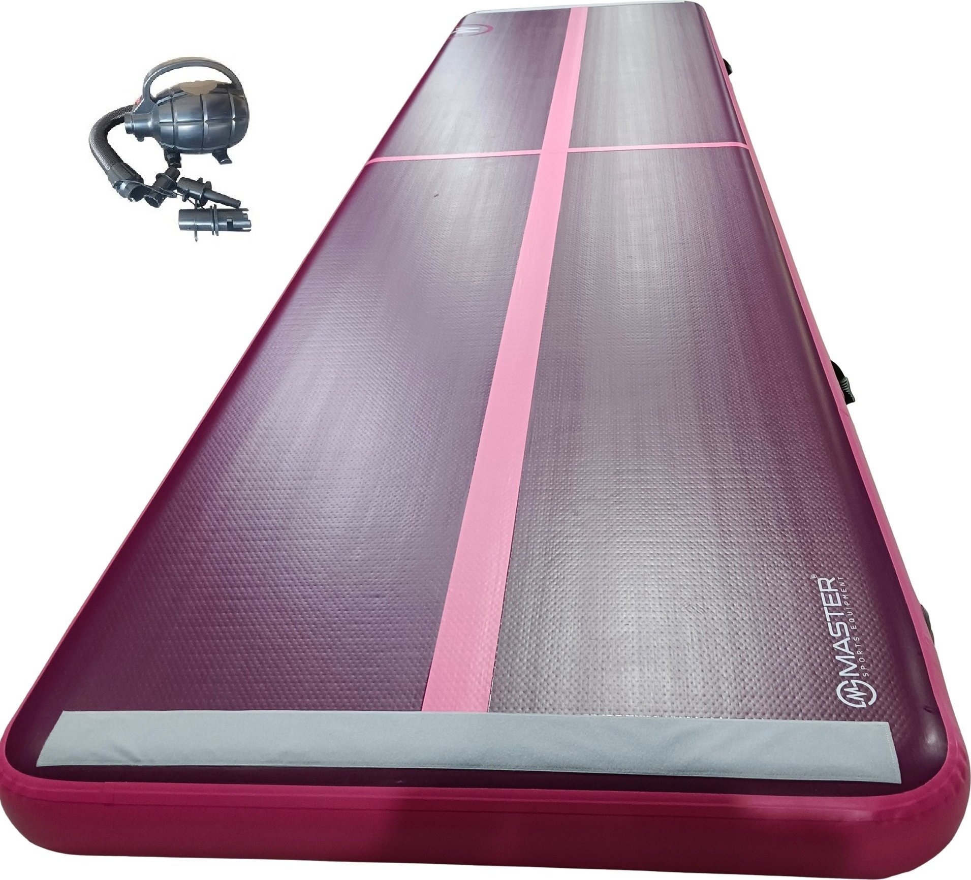 MASTER Airtrack S, Pro nafukovacia podložka 800 × 150 × 20 cm, fialovo-ružová