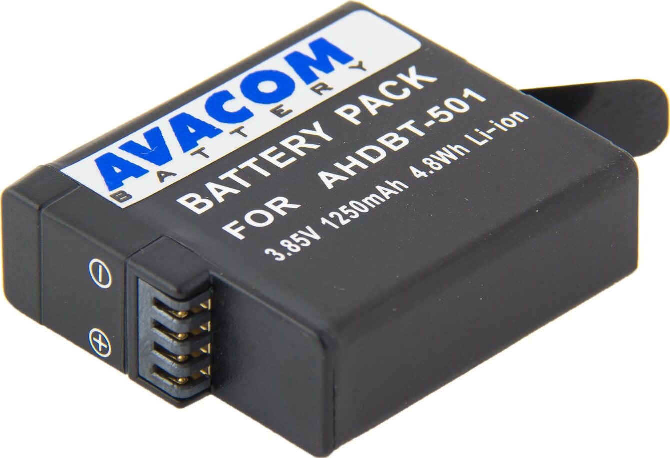 AVACOM za GoPro AHDBT-501 Li-Ion 3,7 V 1250 mAh 4,8 Wh
