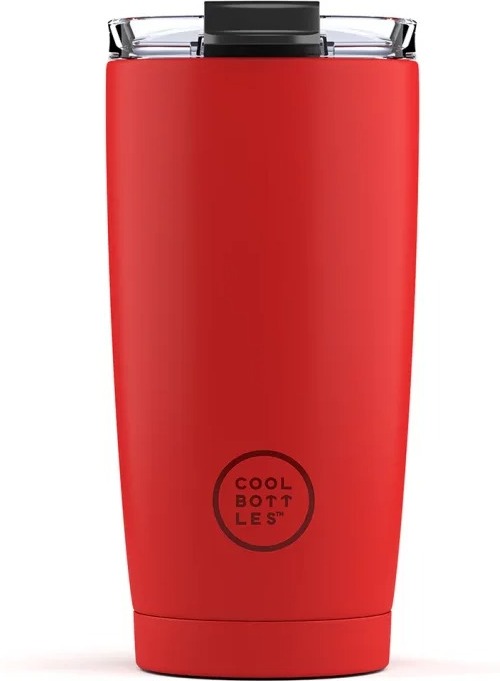 Cool Bottles Vivid Red, trojvrstvový, 550 ml