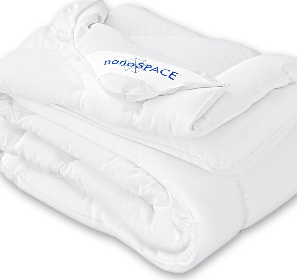 Duo antialergická přikrývka pro alergiky nanoSPACE - 2 v 1 celoroční + letní Rozměry: 140 x 220 cm
