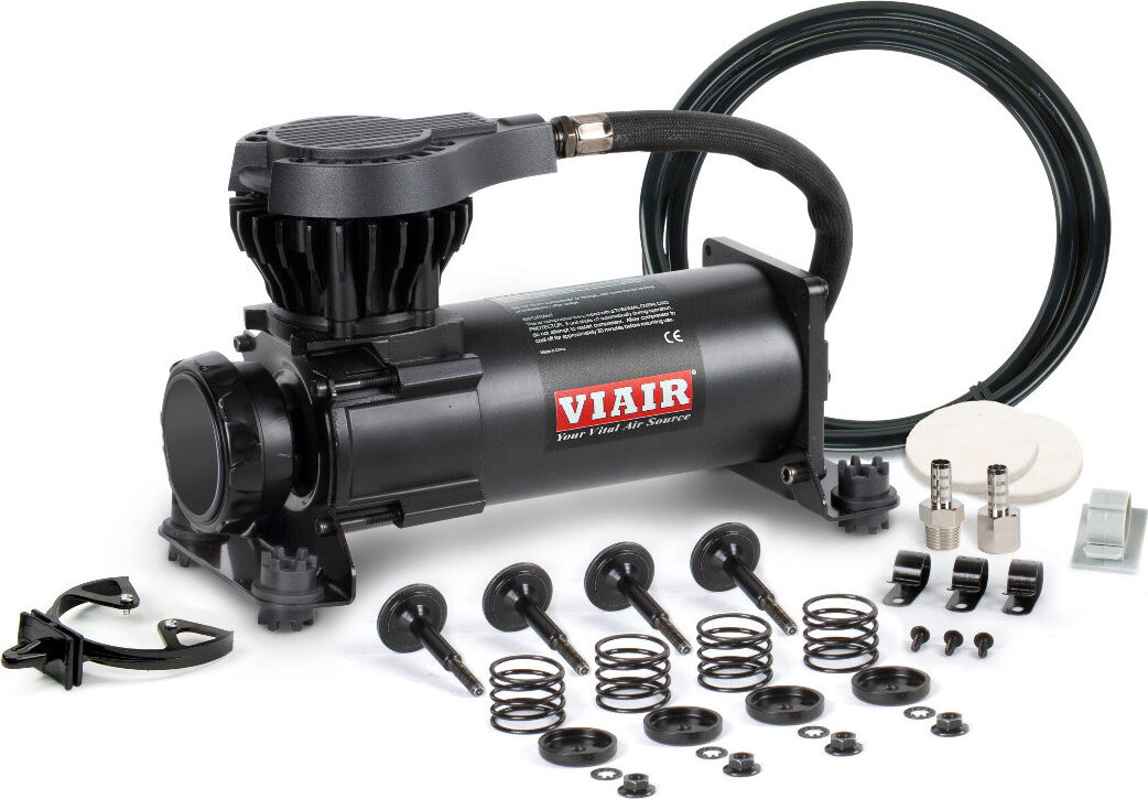 VIAIR Tichý vzduchový kompresor 310SS Stealth-Series, černý, max. 200 PSI