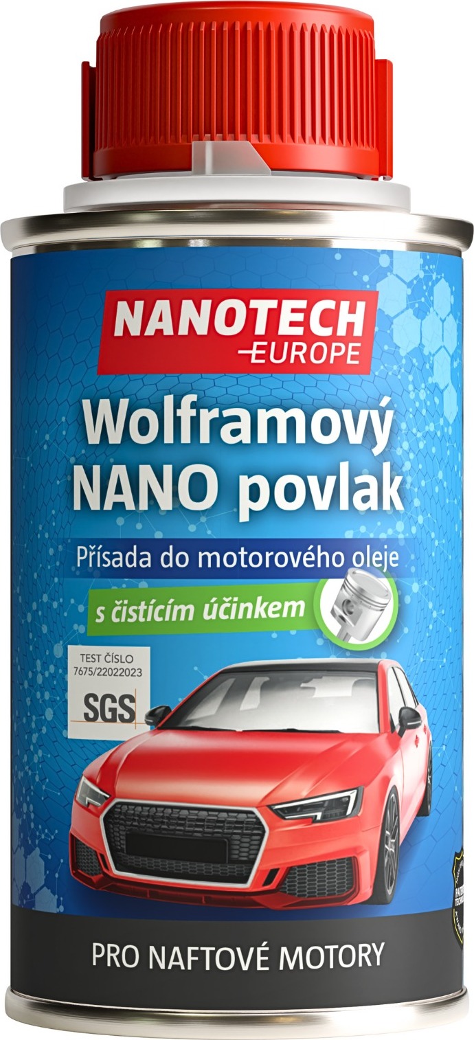 NANOTECH-EUROPE Wolfrámové NANO aditíva pre naftové motory, 1 l, servisné balenie