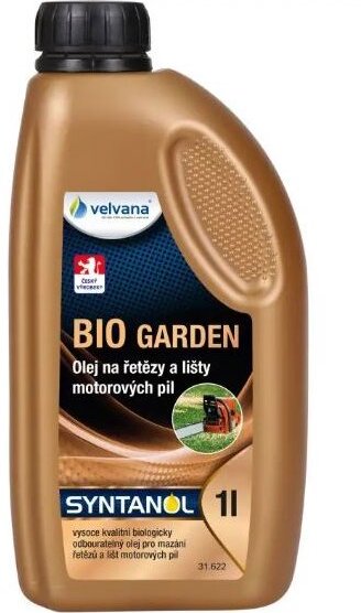 VELVANA Syntanol Garden Bio na mazanie reťazí motorových píl, 1 l