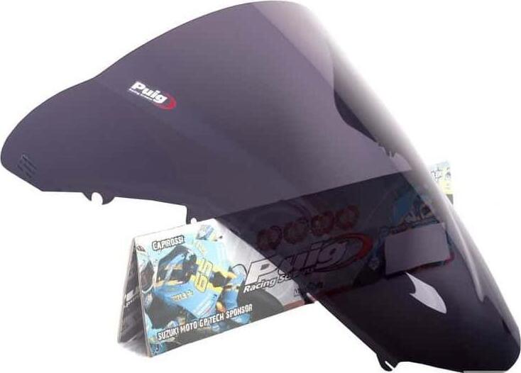 PUIG Plexi štít RACING tmavý dymový, 390 × 390, 140.1097F