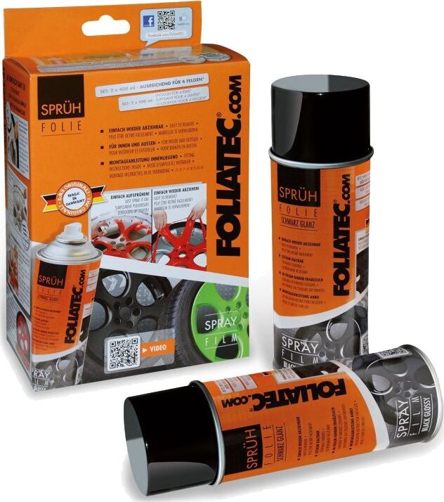 FOLIATEC – v spreji – biela lesklá 2× 400 ml
