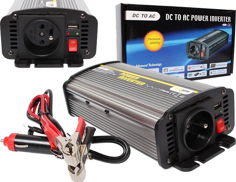 Carspa 24 V/230 V + USB 600 W