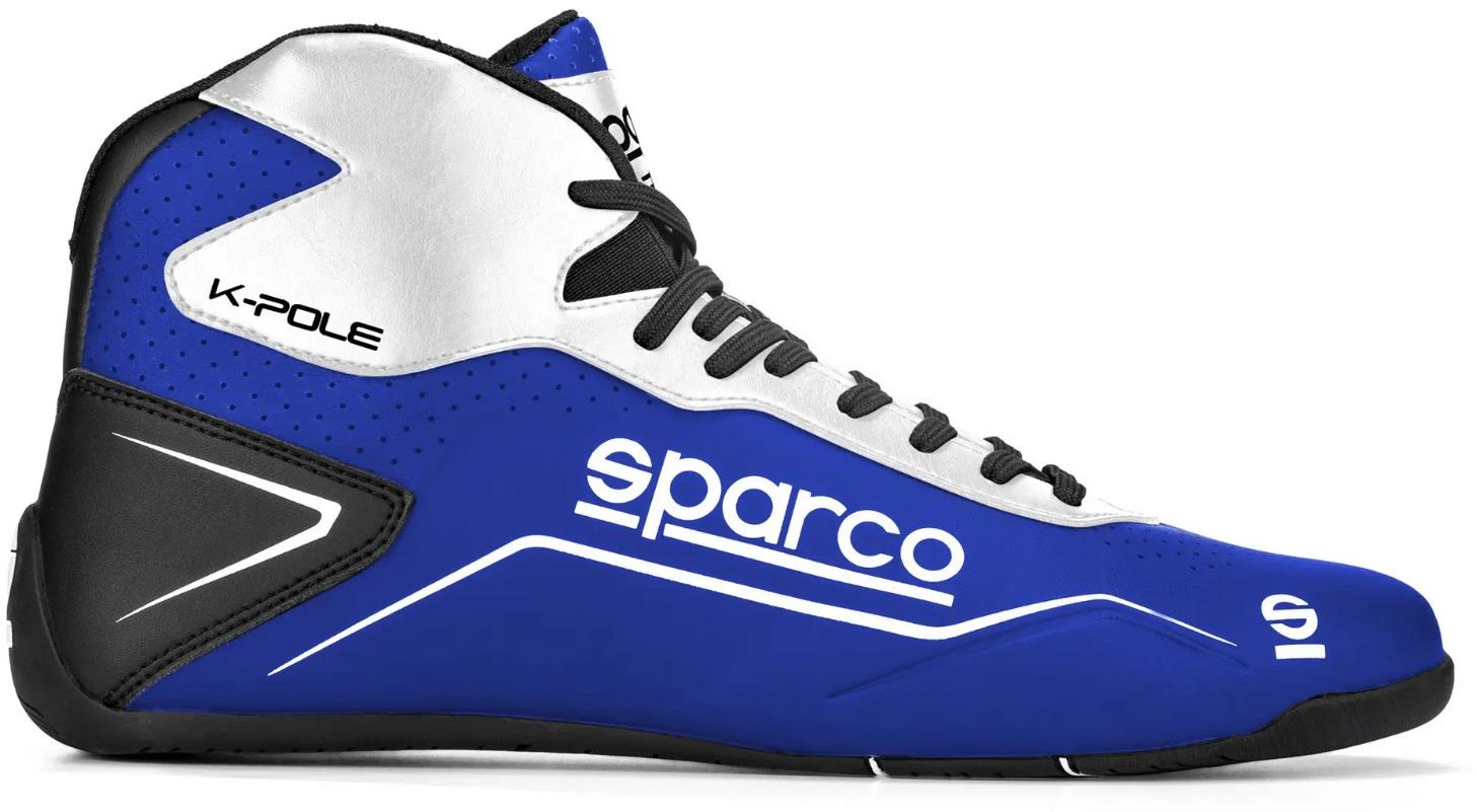 Sparco K-Pole tmavomodro-biele, veľkosť 38