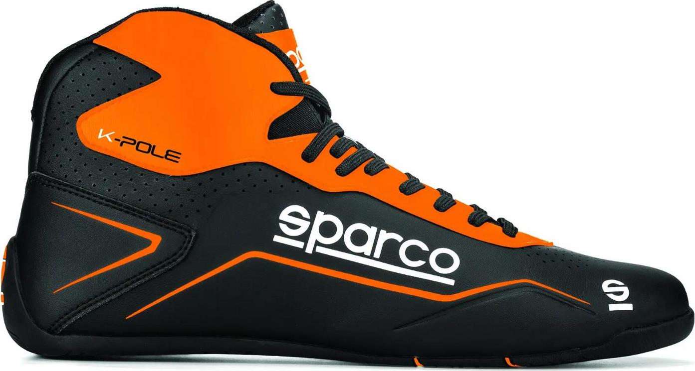 Sparco K-Pole čierno-oranžové, veľkosť 46