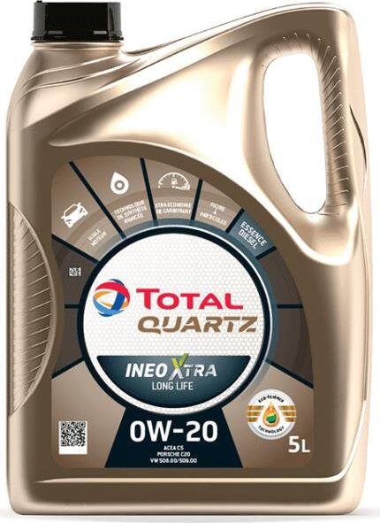 TOTAL Quartz Ineo Xtra Longlife 0W-20, 5 l