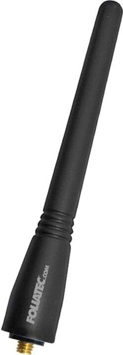 FOLIATEC – alu auto anténa Sport – čierna 10,5 cm