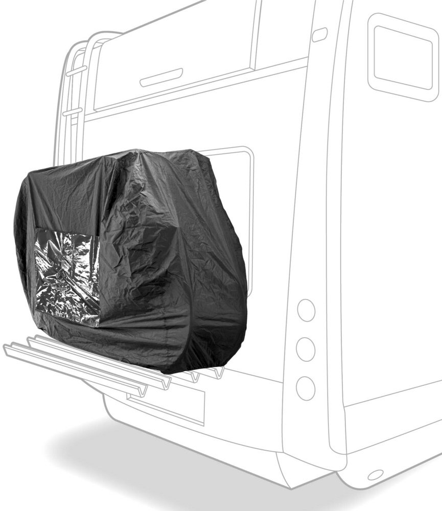 Lampa Plachta na prevoz bicyklov pre obytné vozidlá a karavany – na 2 bicykle 145 × 70 × 120 cm