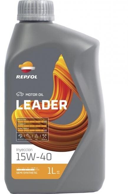 REPSOL Leader Inyeccion 15W - 40 1 l