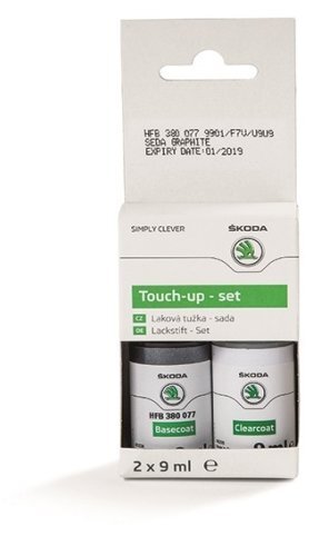 Škoda ceruzka laková, sivá Graphite metalíza F7V/U9U9