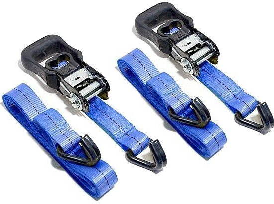 COMPASS Popruh s račňou a hákmi 2 ks 400daN 32 mm × 4,90 m TÜV