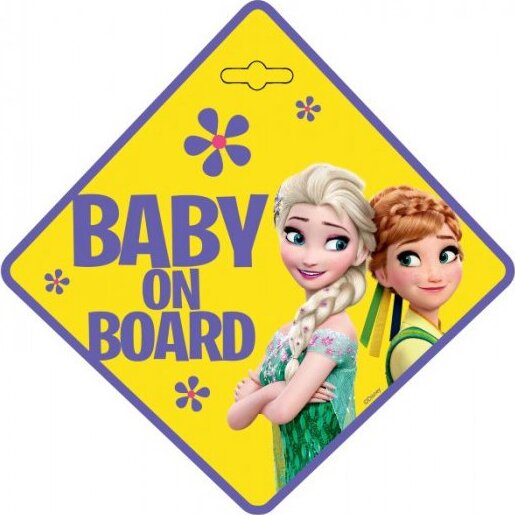 Disney Frozen – na prísavku na zadné okno
