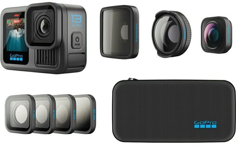 GoPro HERO13 BLACK HB-Lens Series Bundle