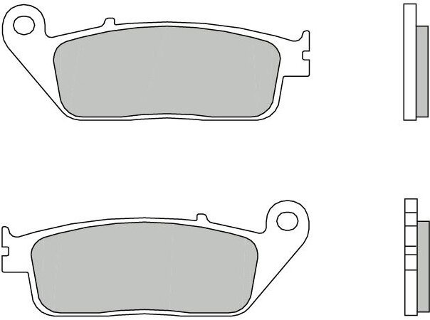BREMBO Brzdové doštičky 07074XS XS