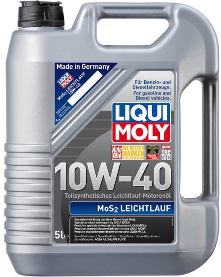 Liqui Moly Motorový olej MoS2 Leichtlauf 10W-40, 5 l