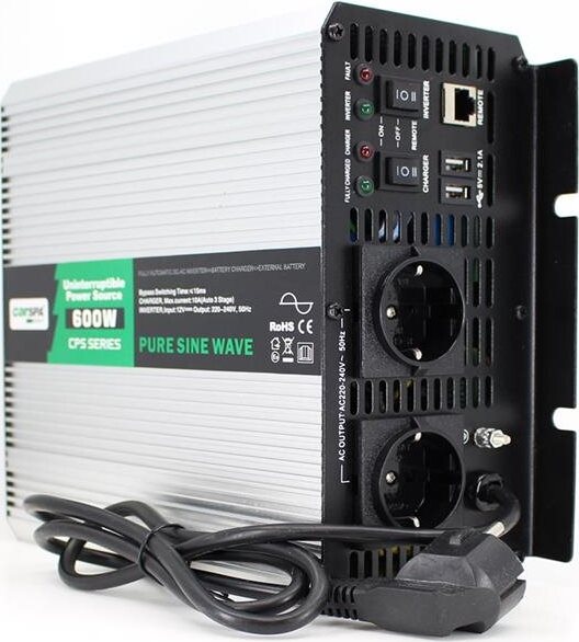 CARSPA UPS sínus 12/230 V 600 W