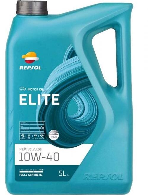 Repsol Elite Multivalvulas 10W/40 , 5 L