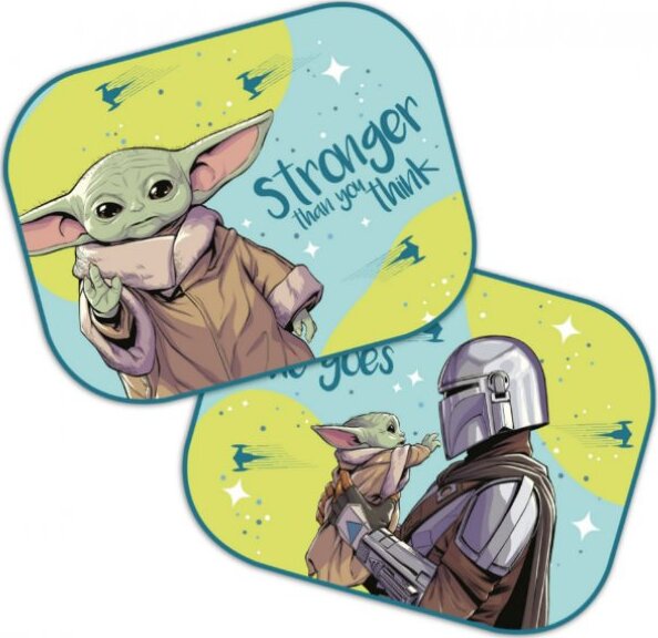 Disney Slnečné clony do auta Mandalorian