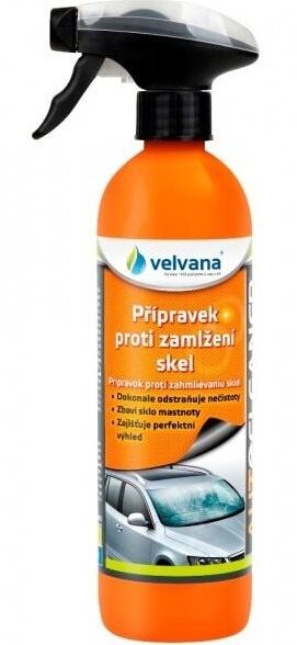VELVANA Autocleaner prípravok proti zahmlievaniu skiel 500 ml