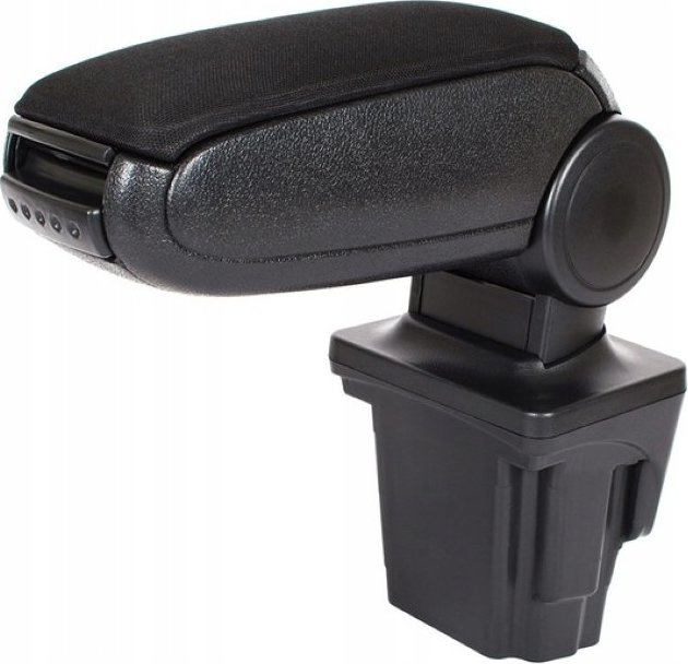 PROTEC Lakťová opierka, Seat Leon II 1P textilná čierna 2005 – 2012