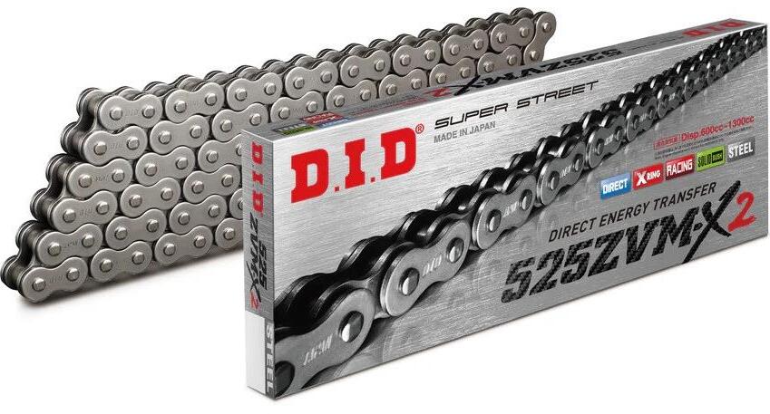 D.I.D Chain ZVM-X séria X-Krúžková reťaz 525ZVM-X2 124 L