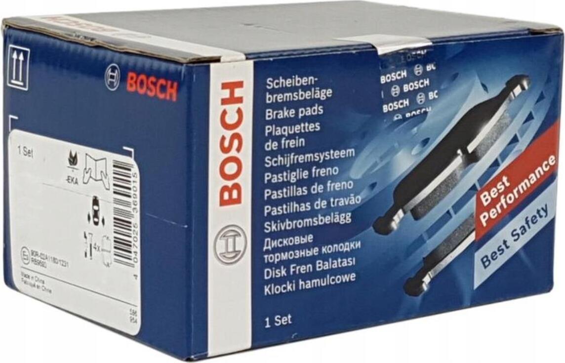 BOSCH Súprava brzdových doštičiek 0 986 424 945