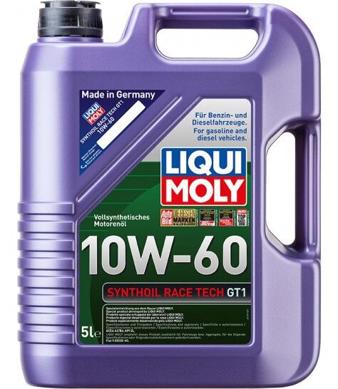 Liqui Moly Motorový olej Synthoil Race Tech GT1 10W-60, 5 l