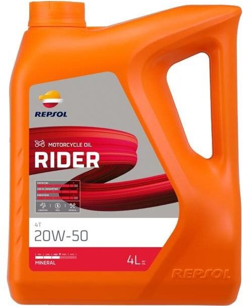 Repsol Moto 4T Rider 20 W – 50 – 4 L