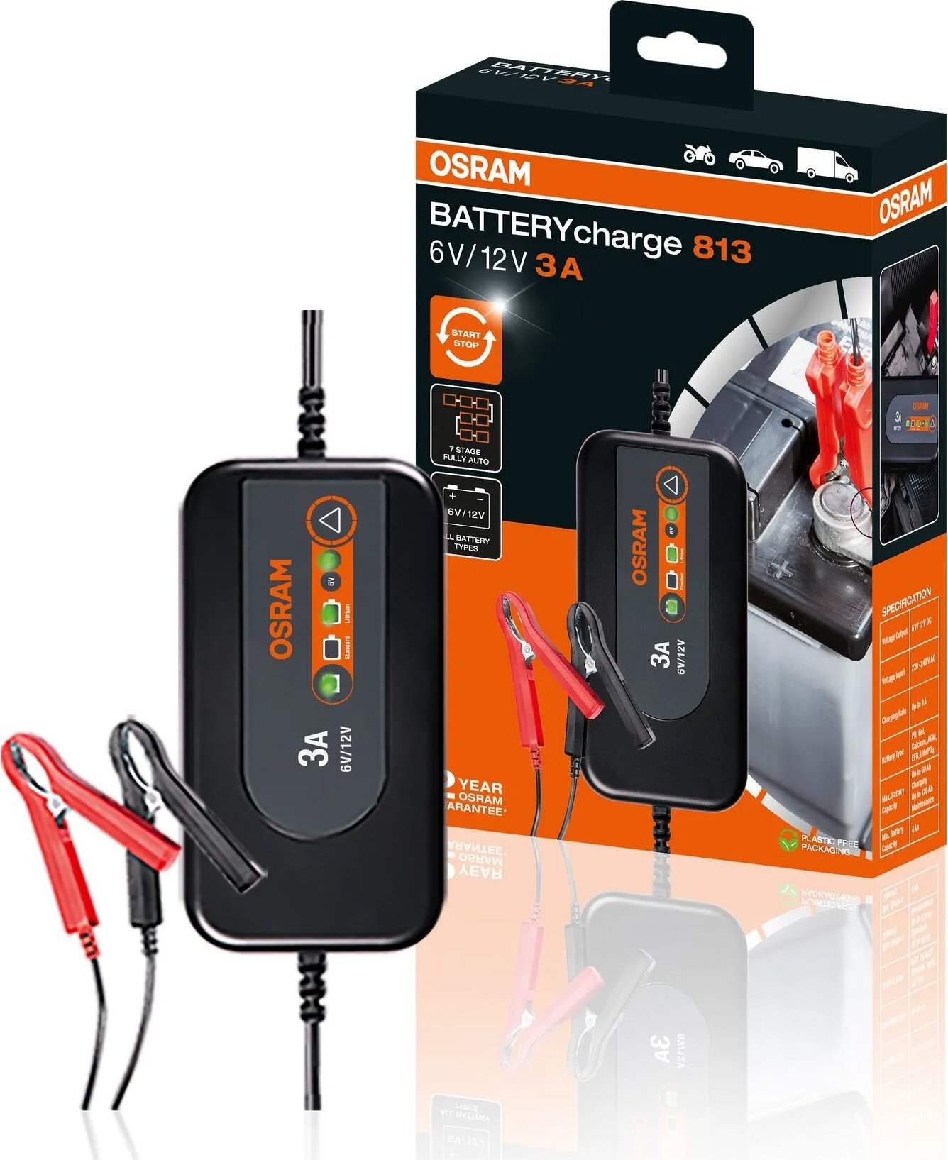 OSRAM BATTERYcharge 813