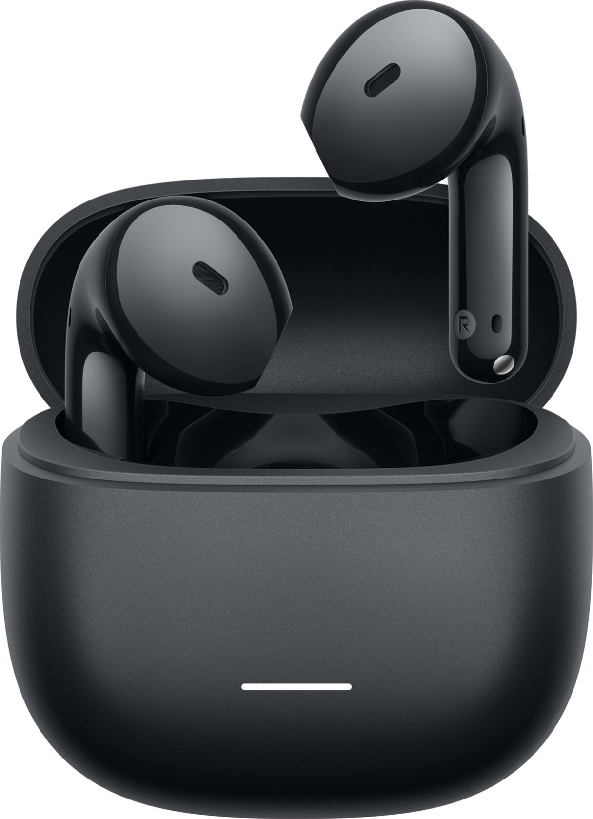 Xiaomi Redmi Buds 8 Active – Čierna – pohľad 1