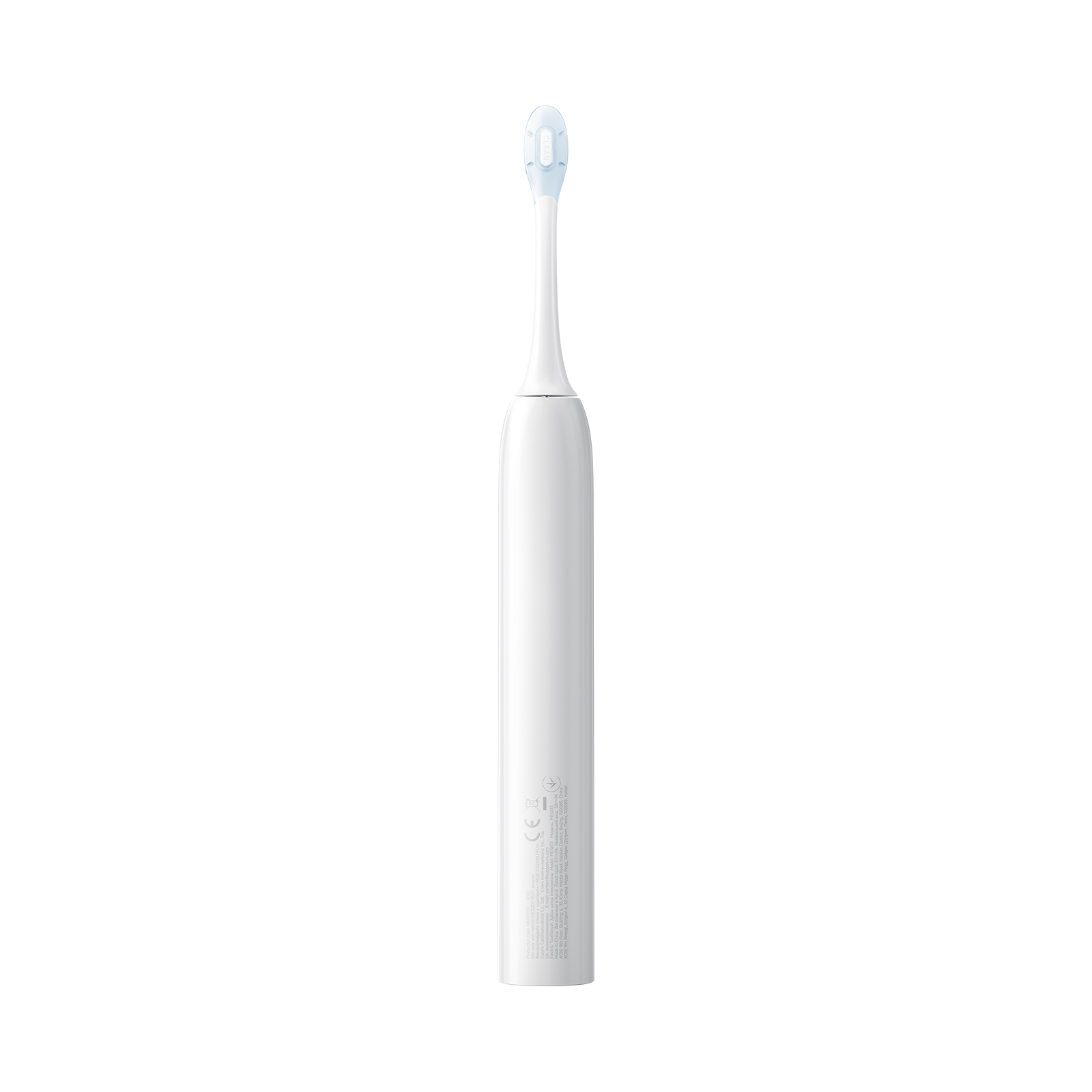 Zadná strana bielej kefky Xiaomi Mijia Pro