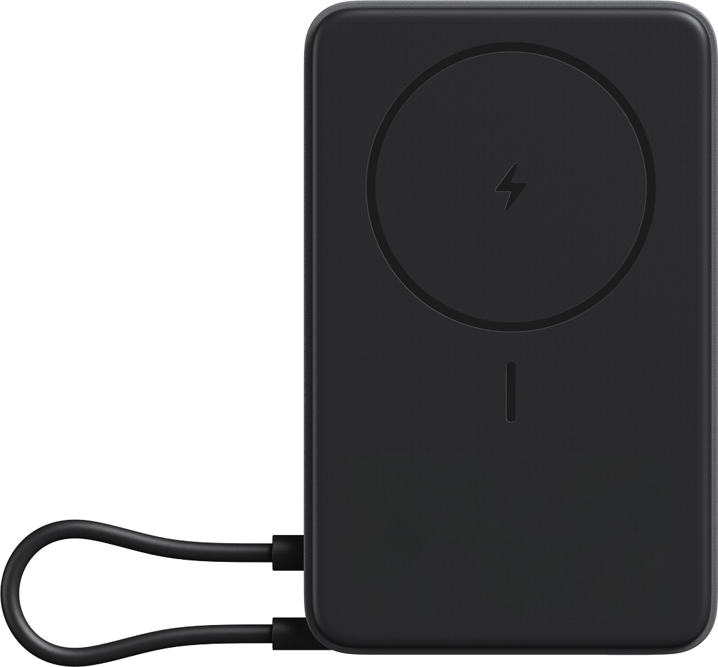 Magnetic Power Bank 10000 with Built-in Stand – pohľad 1