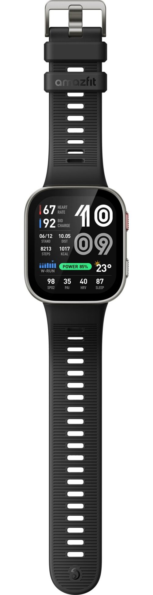 Amazfit Bip Max – smart hodinky s GPS, čierne – detail 3