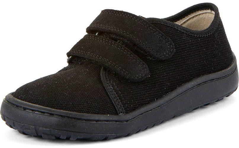 Dětské plátěné barefoot tenisky CANVAS BLACK Froddo G1700440-23 - 33