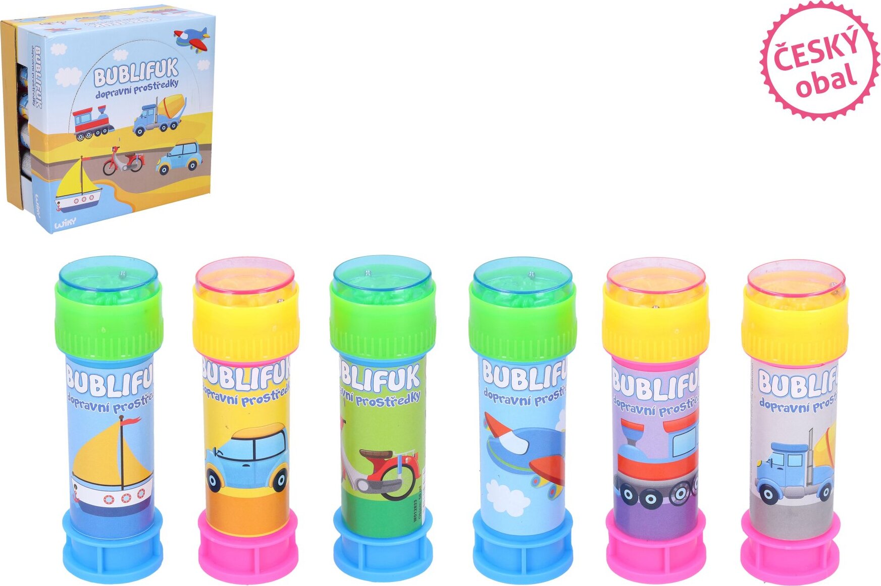 Wiky Bublifuk dopravní prostředek 50 ml
