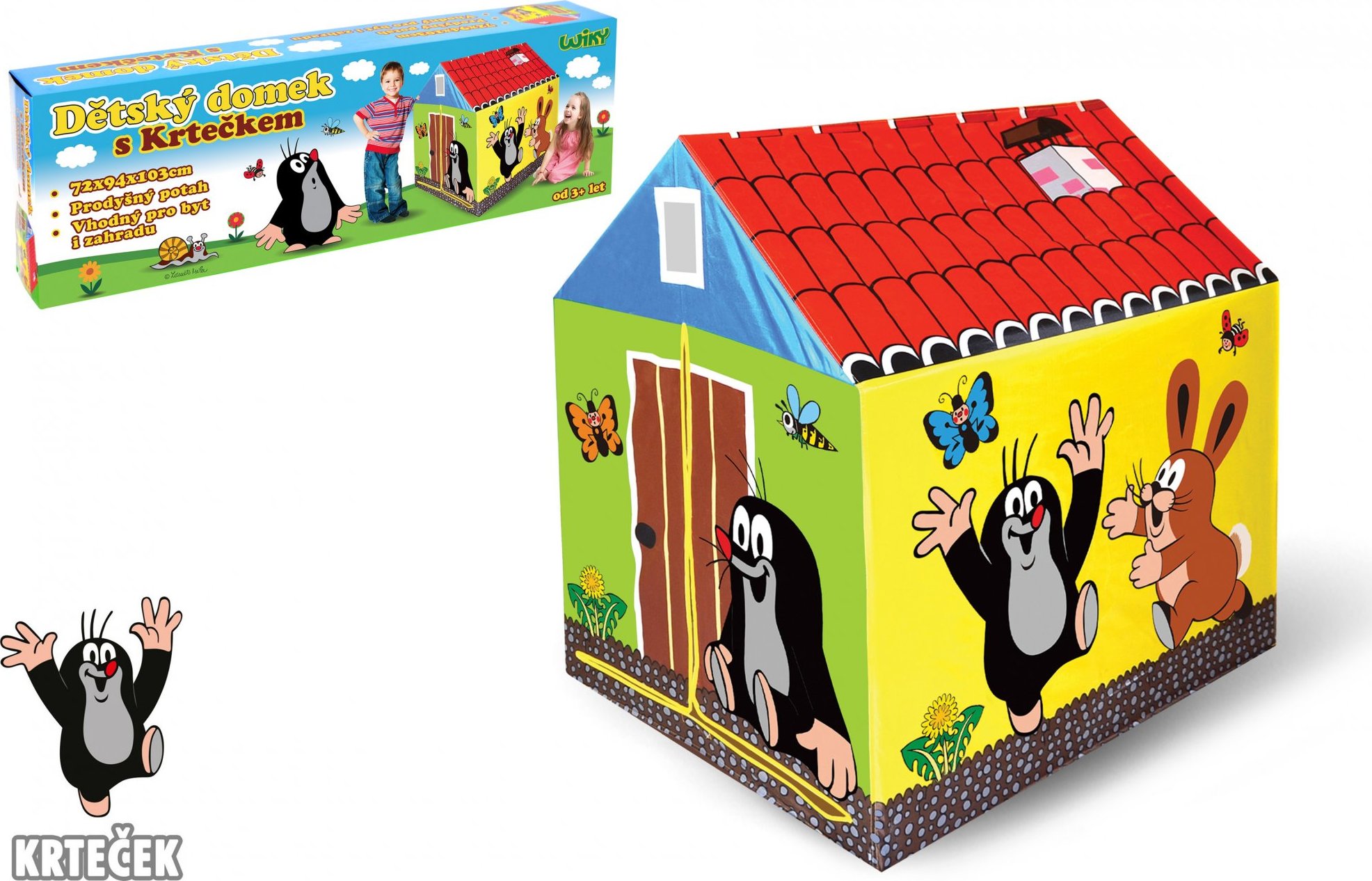 Wiky Wiky domek Krtek 95 x 72 x 102 cm