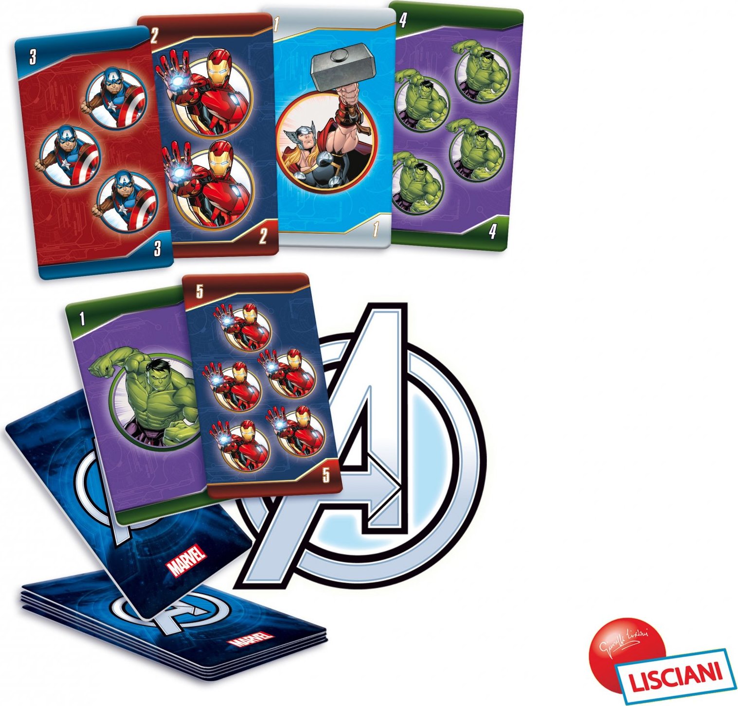 Marvel AVENGERS karetní hry 10v1