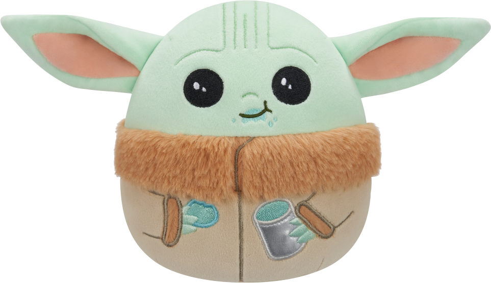 SQUISHMALLOWS Star Wars Grogu se sušenkami