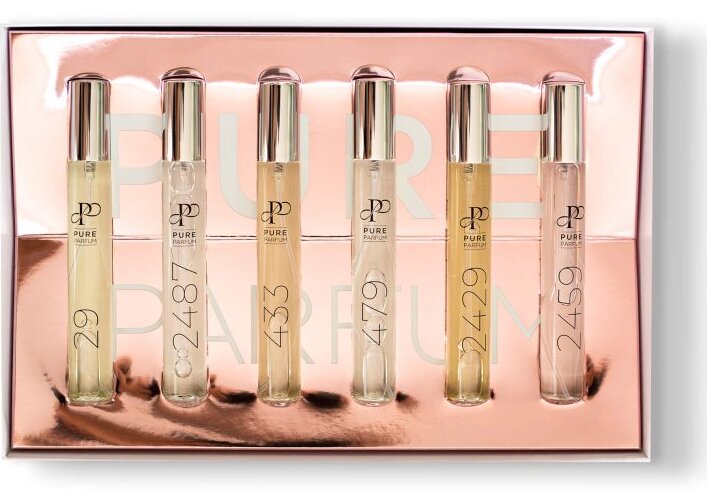Pure - Dárkový set dámských vůní 1 Zaměňováno s: Chloe Chloe, Chanel Coco M., Carolina Herrera GG a dalšími 3 ikonami.