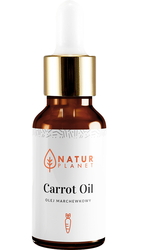 Natur Planet - Mrkvový olej Přírodní Mrkvový olej Objem: 30 ml