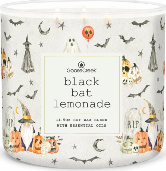 Goose Creek - Halloween - Netopýří limonáda Aromatická svíčka ve skle 411 g