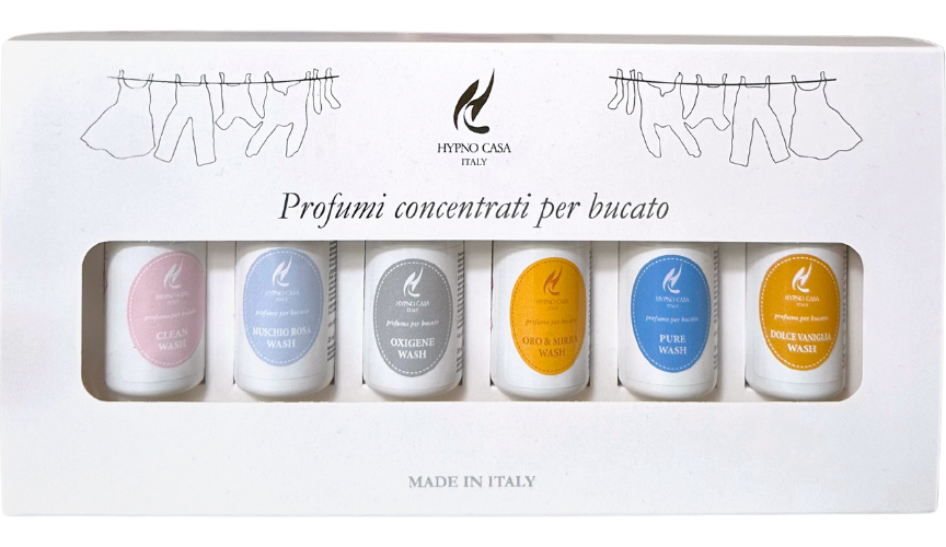 Hypno Casa - Dárková sada parfémů na praní 2 Parfémy na praní 6x20 ml