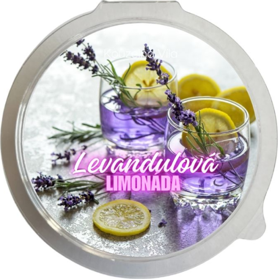 Kouzelná Víla - LEVANDULOVÁ LIMONÁDA Sójový vonný vosk do aromalampy 20g