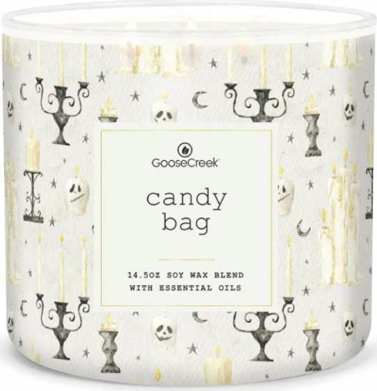 Goose Creek - Halloween - Taška plná sladkostí Aromatická svíčka ve skle 411 g